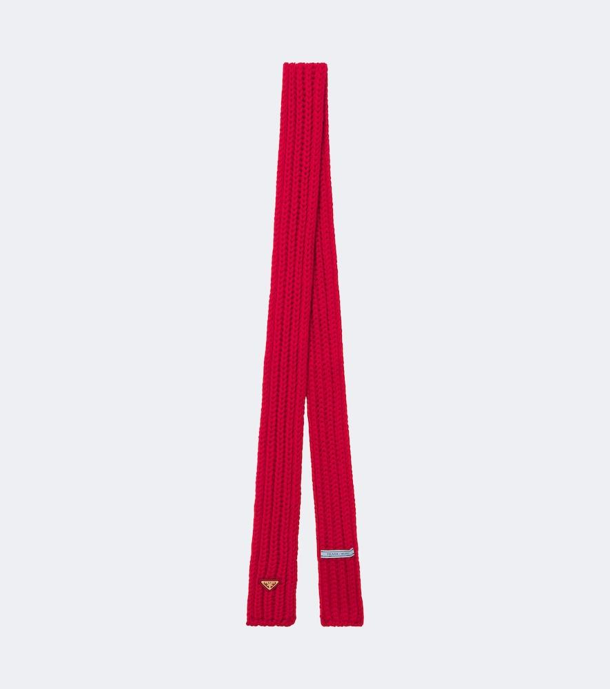 prada virgin wool scarf
