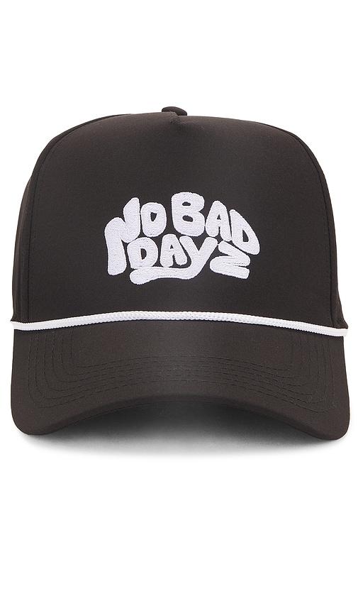 prettyboy no bad dayz rope hat in black.
