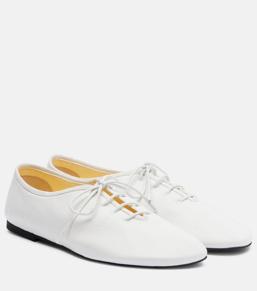 proenza schouler leather ballet flats