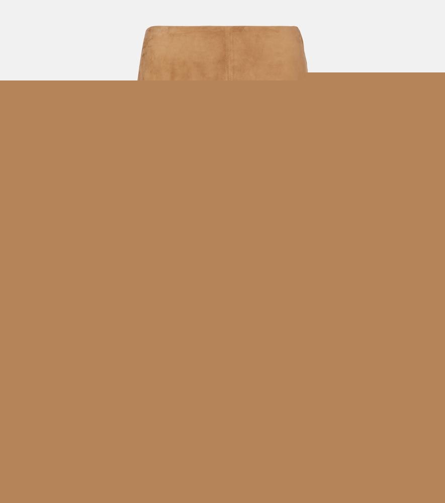 proenza schouler leather midi skirt