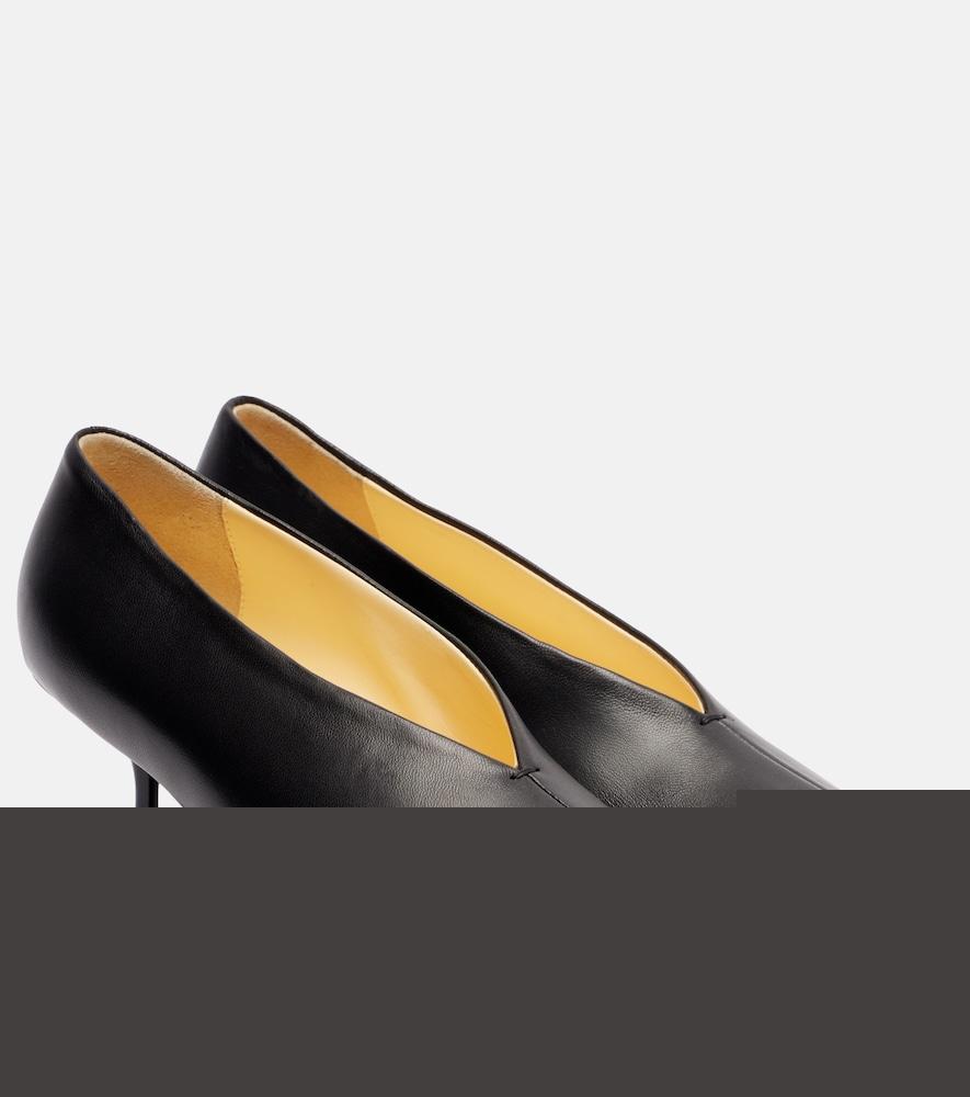 proenza schouler tee leather pumps