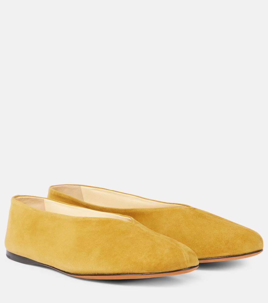 proenza schouler tee suede ballet flats
