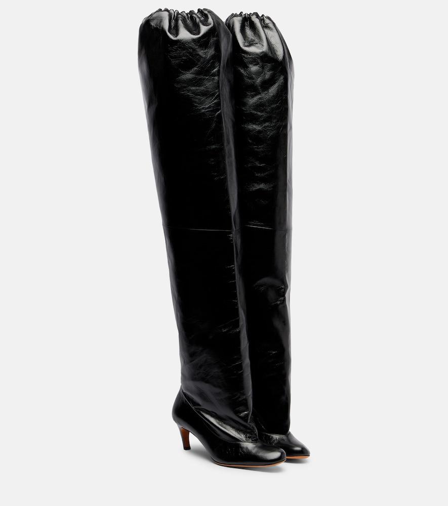 proenza schouler uma 60 leather over-the-knee boots