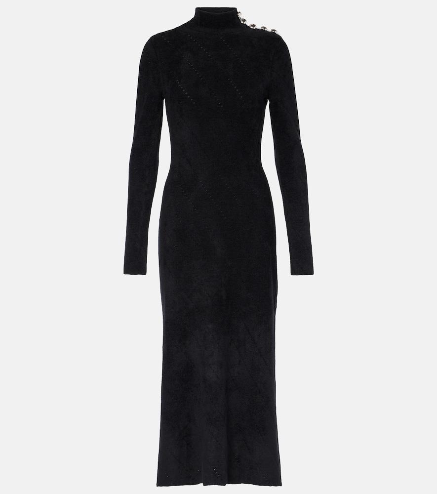 proenza schouler white label jude chenille maxi dress