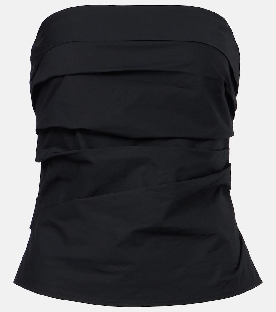 proenza schouler white label maisy cotton-blend tube top