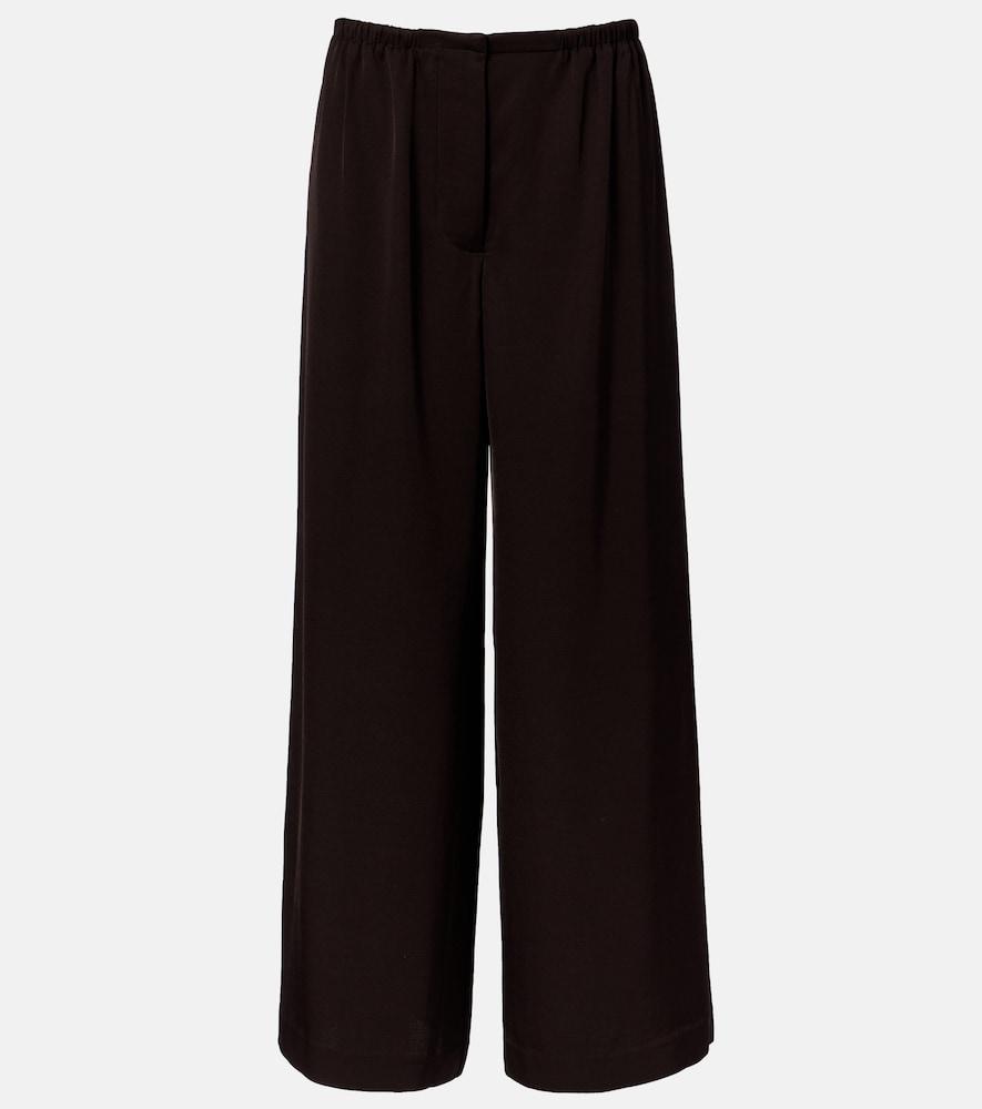 proenza schouler white label meadow twill wide-leg pants