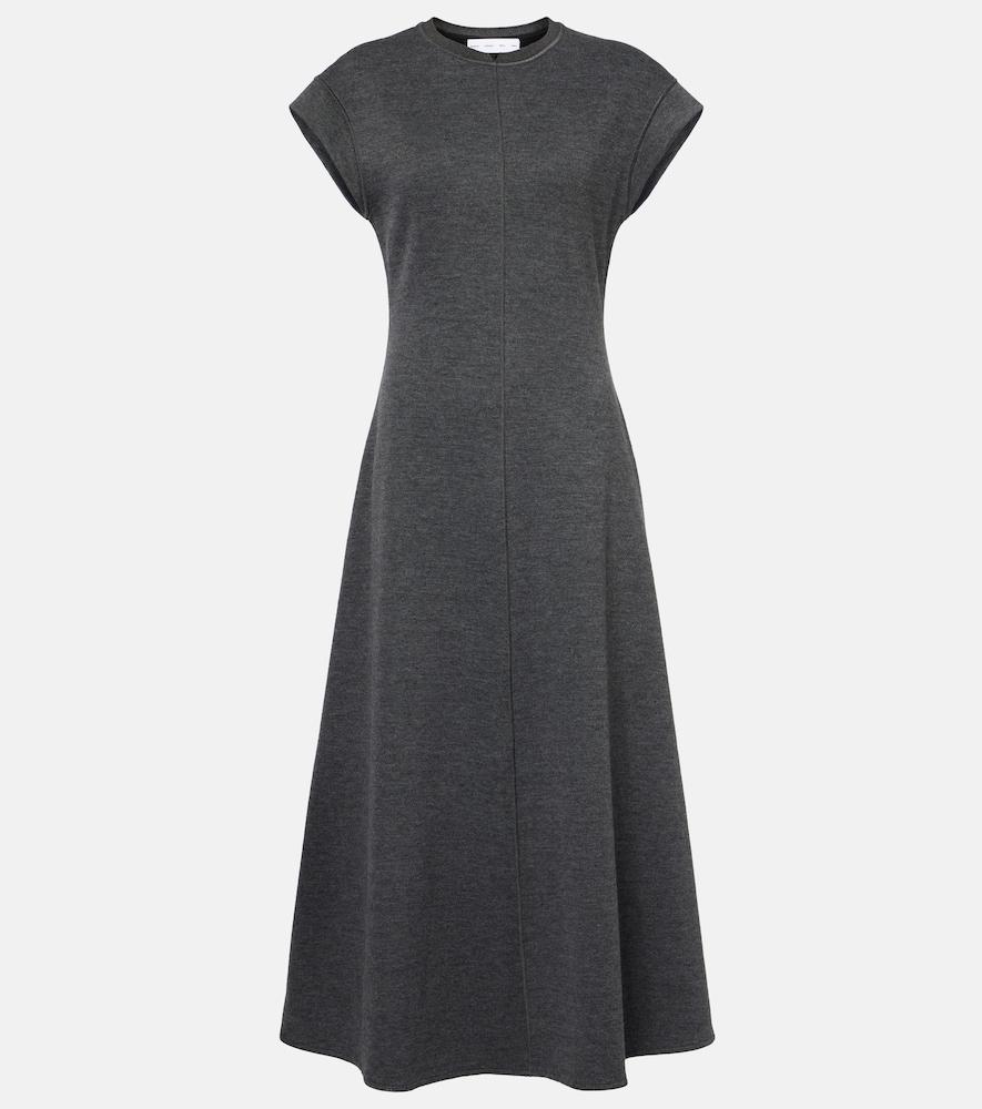 proenza schouler white label melanie cotton-blend midi dress