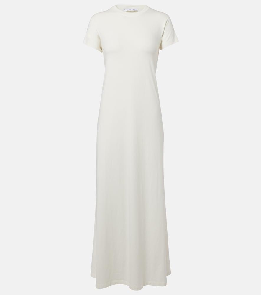 proenza schouler white label noelle cotton-blend maxi dress