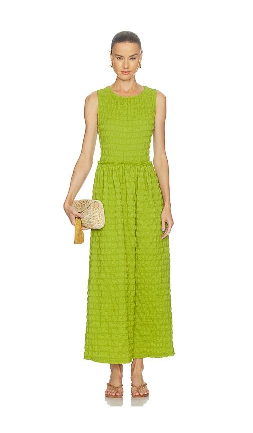 proenza schouler white label proenza schouler zoira dress in green. - size l (also in xxs, xs, s, m)
