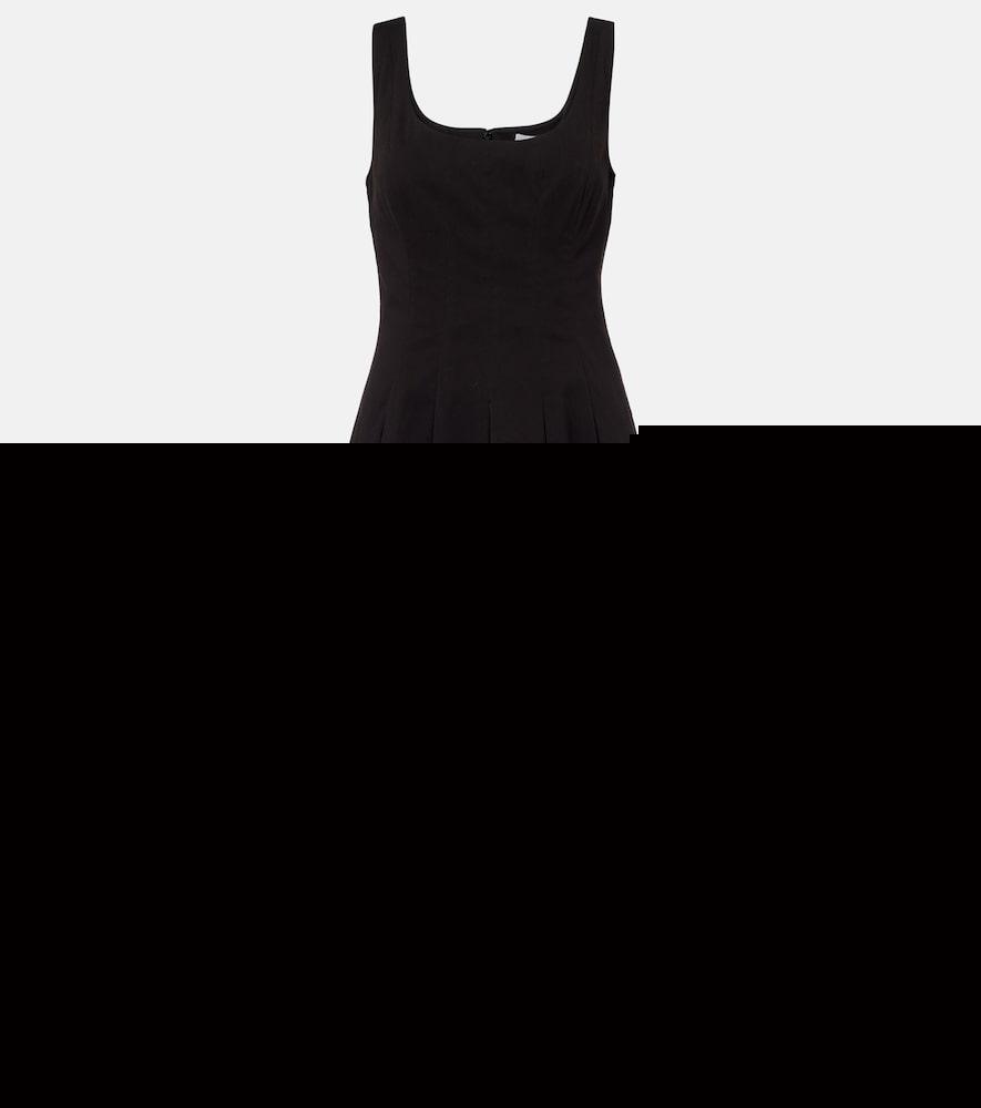 proenza schouler white label shelby cotton-blend midi dress