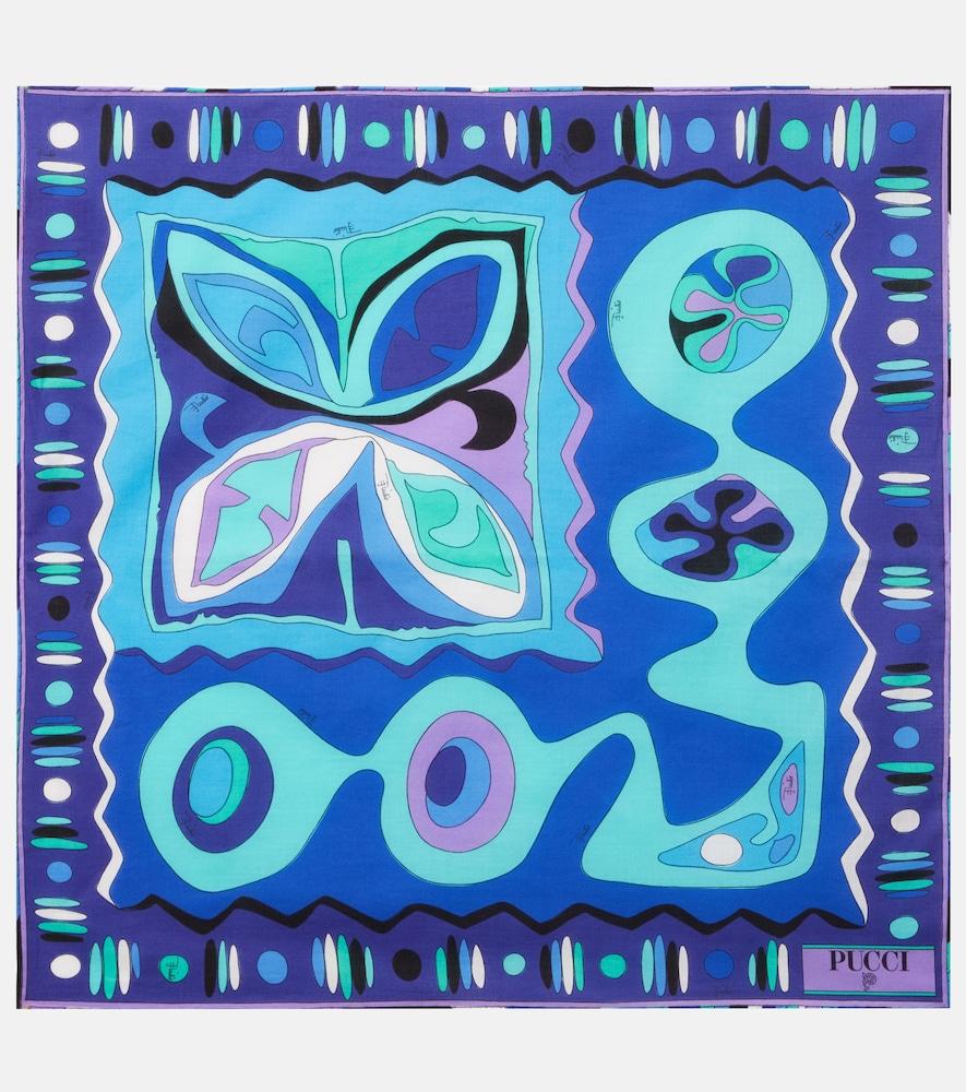 pucci angoli cotton scarf