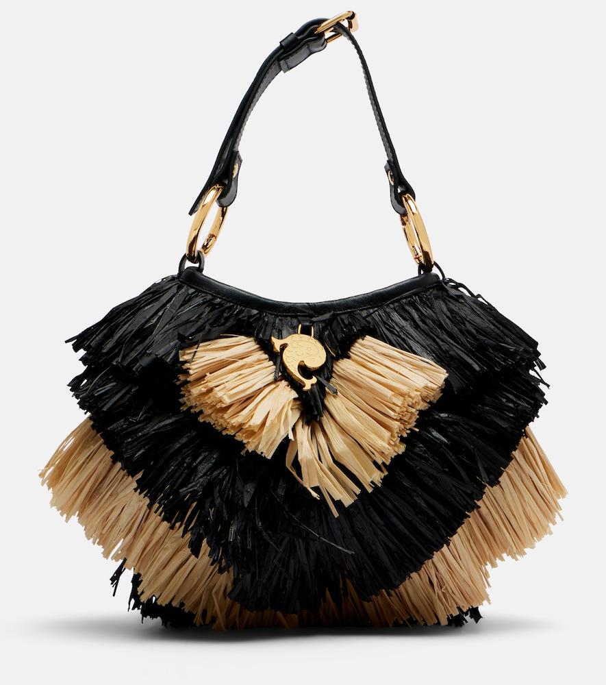 pucci capriccio raffia basket bag