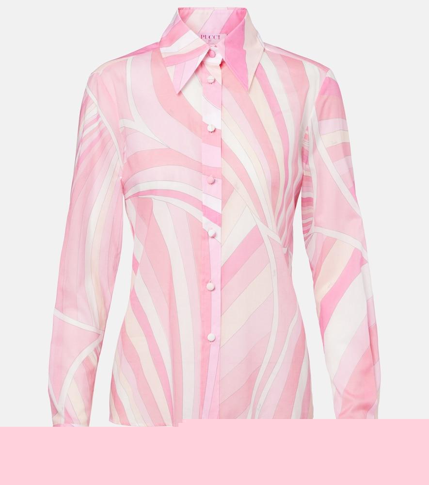 pucci iride cotton shirt