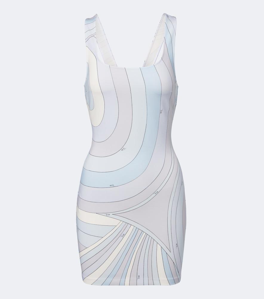 pucci iride jersey minidress