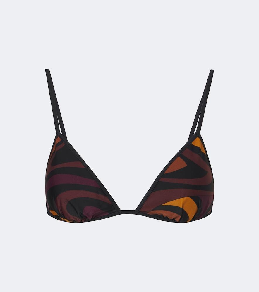 pucci marmo bikini top