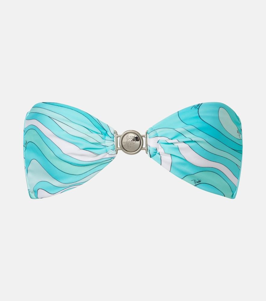 pucci marmo bikini top
