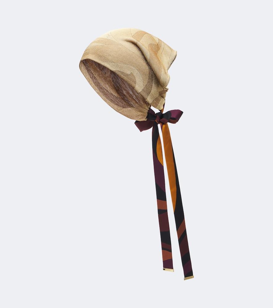 pucci marmo lurex head wrap