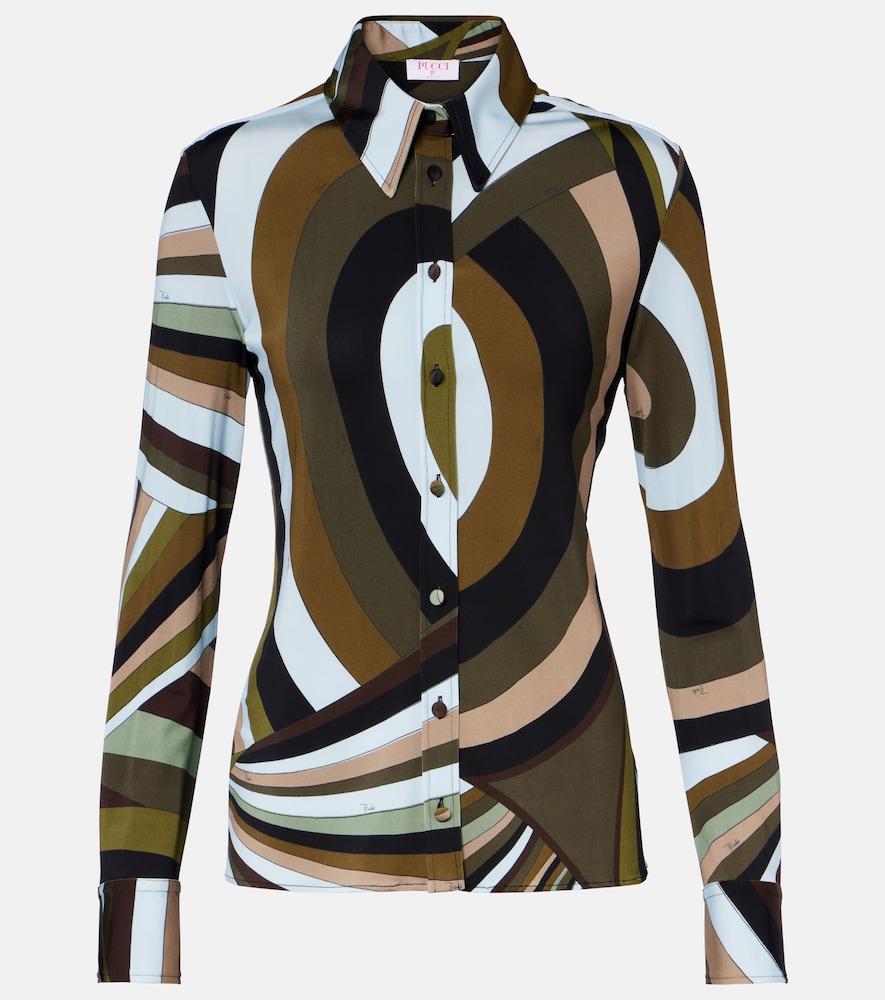 pucci marmo silk shirt
