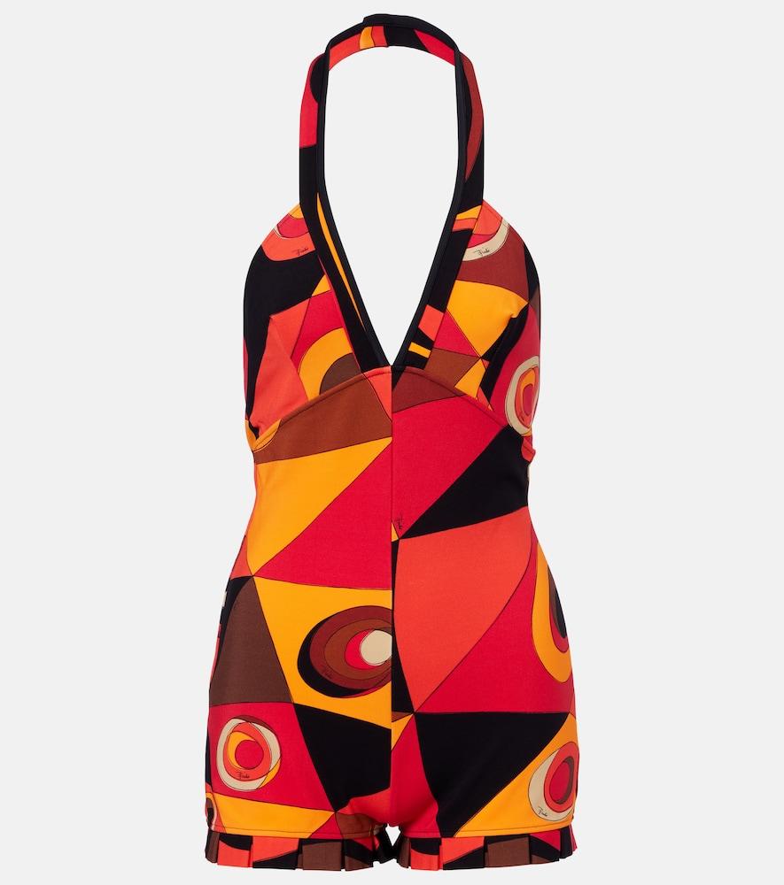 pucci occhi halterneck romper