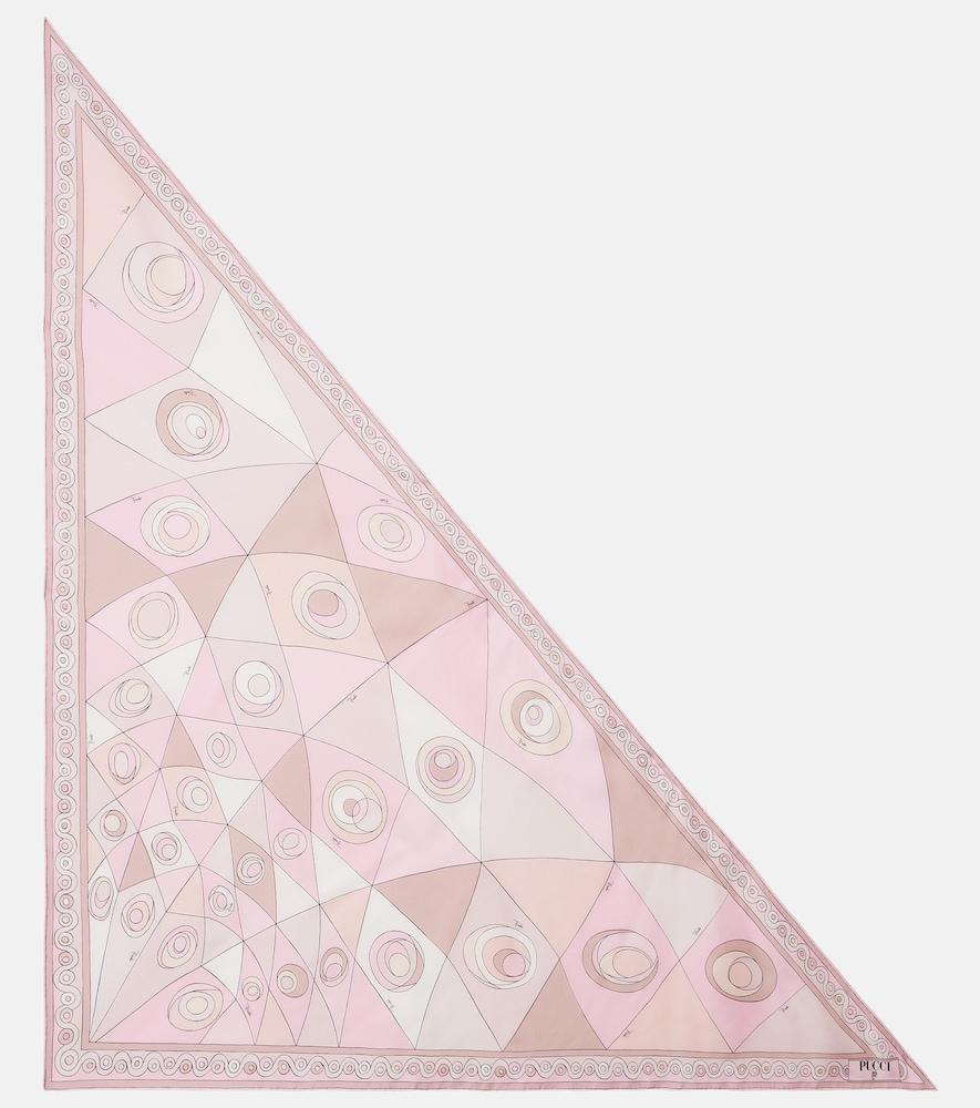 pucci occhi silk twill scarf