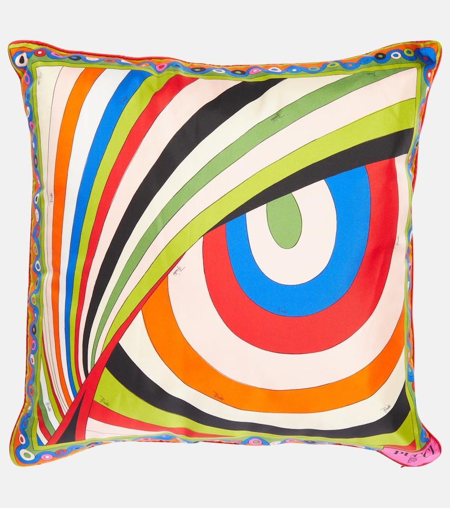 pucci printed silk cushion