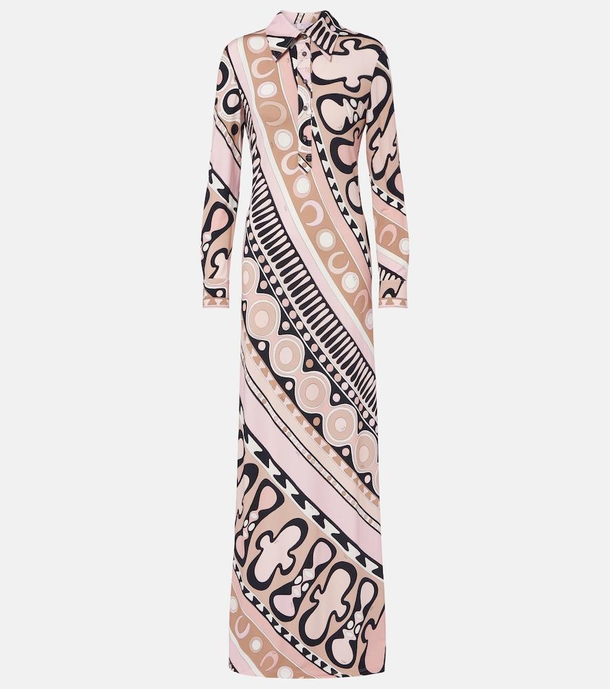 pucci soleil shirt dress