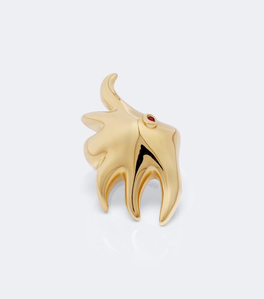pucci stella embellished ring