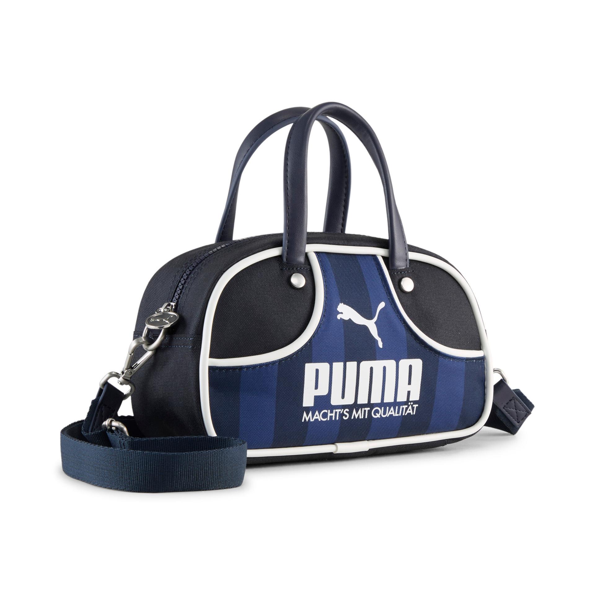 puma 1976 soccer pitch 2.5l mini grip bag in blue