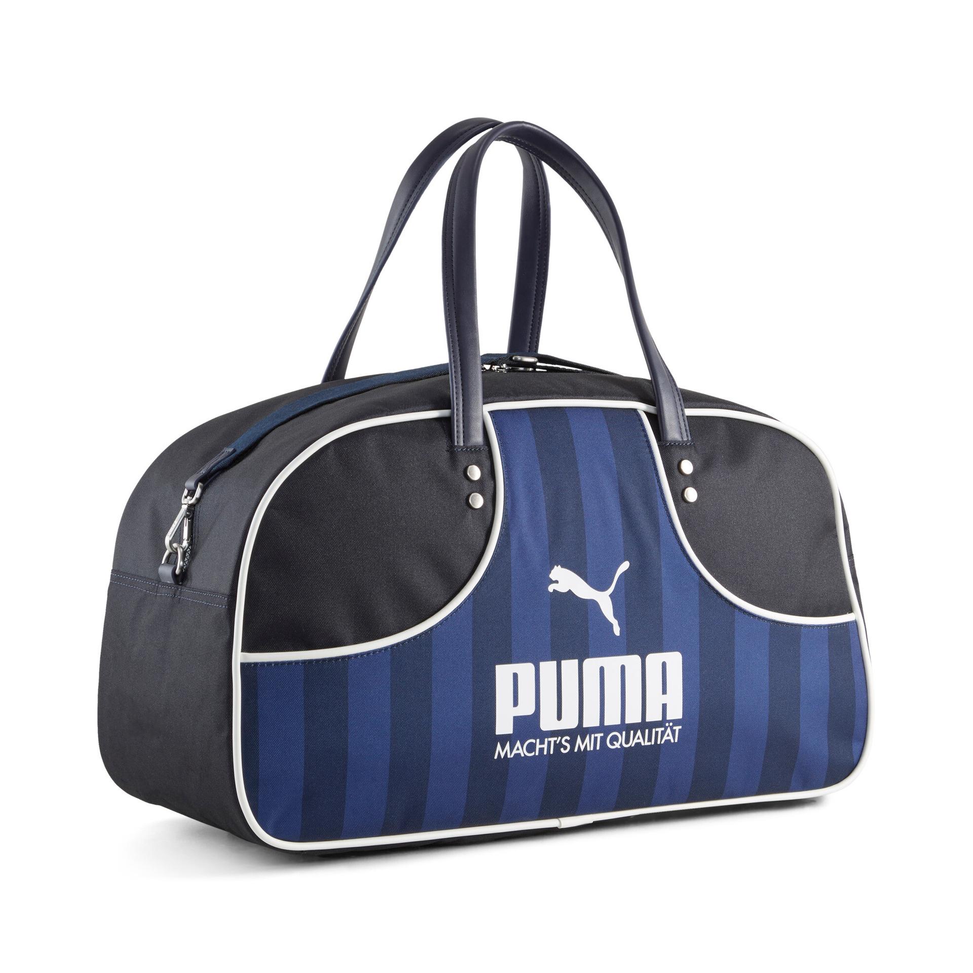puma 1976 soccer pitch 30l grip bag in blue