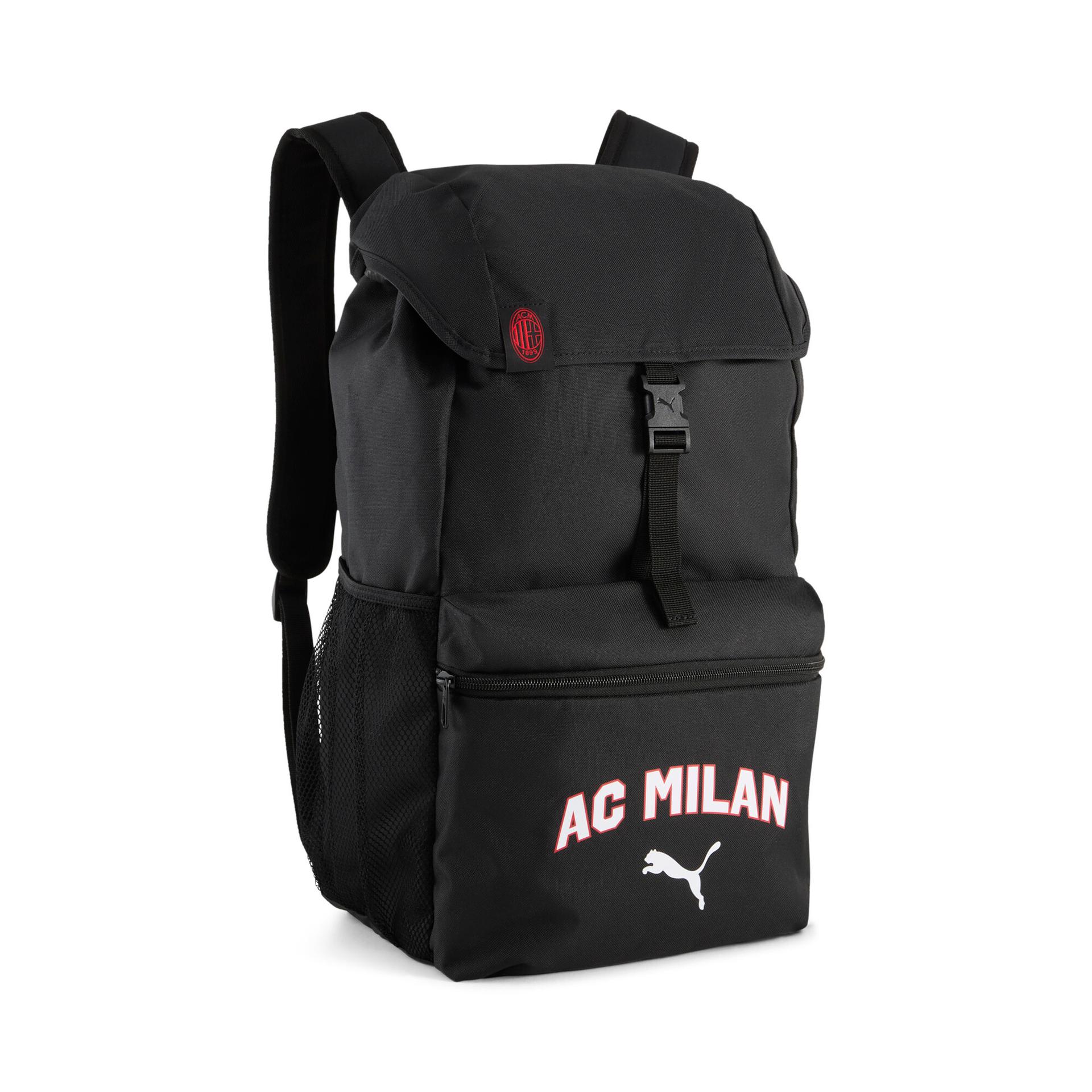 puma ac milan ftblculture 24l backpack in black