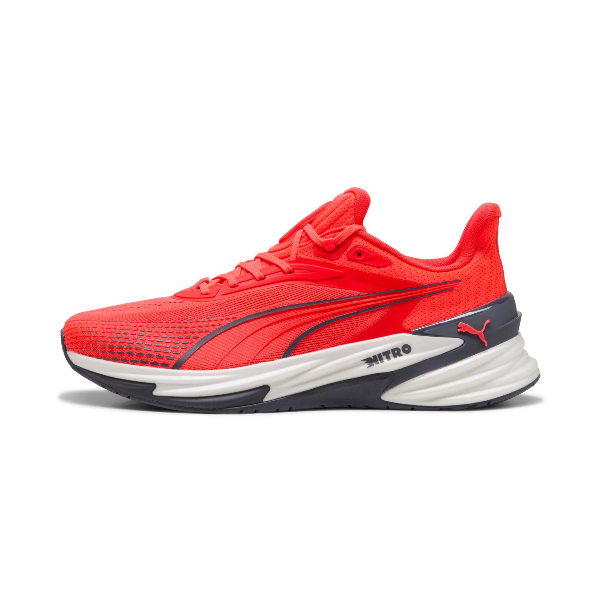 puma activate nitroâ¢ training shoes in red, size 10