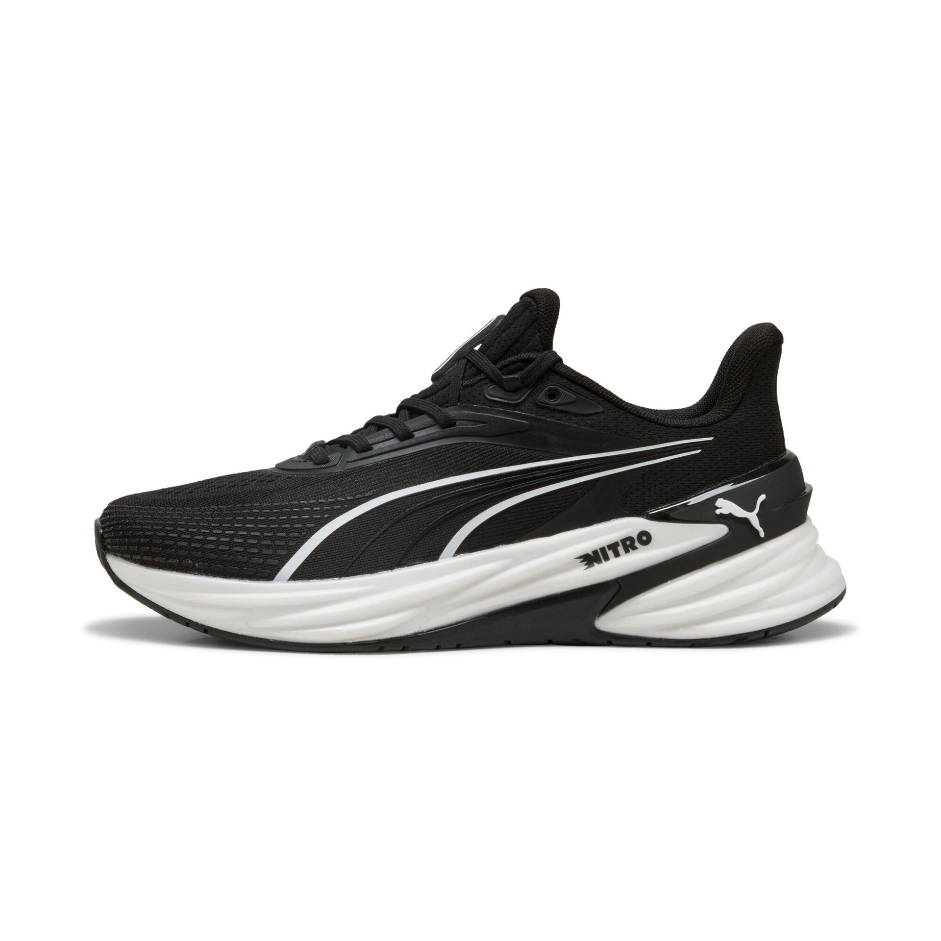 puma activate nitroâ¢ women's training shoes in black, size 9.5