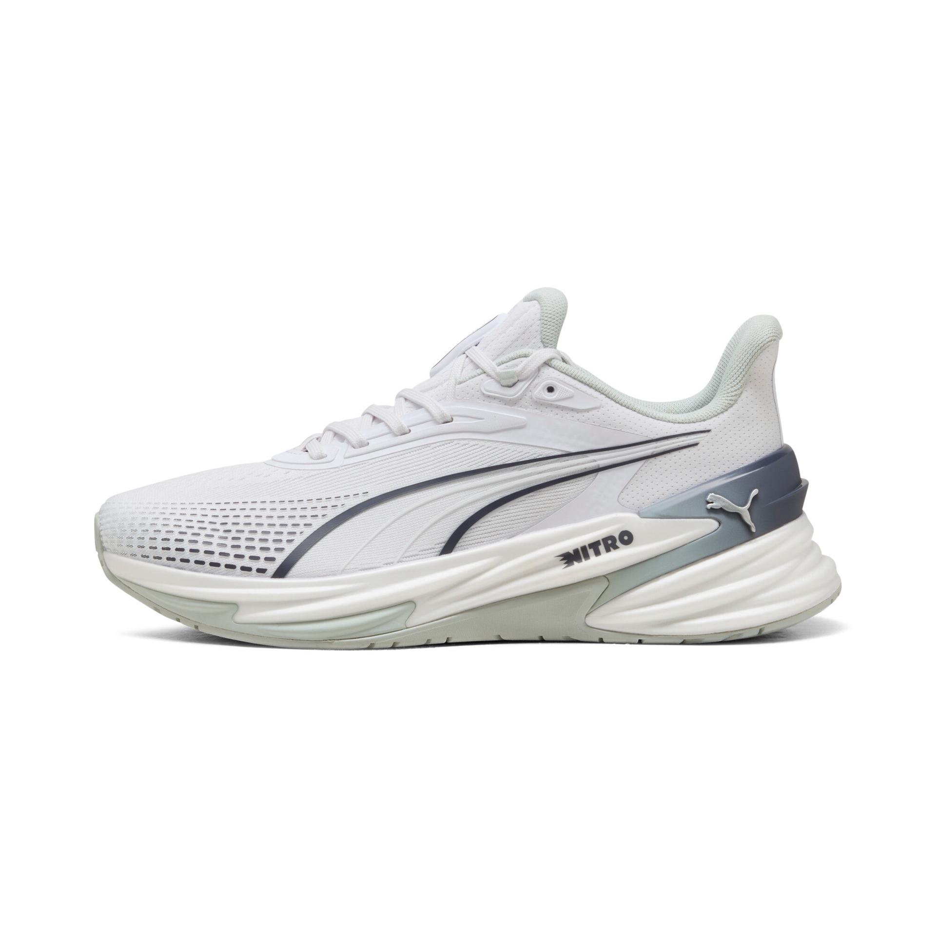 puma activate nitroâ¢ women's training shoes in white, size 11
