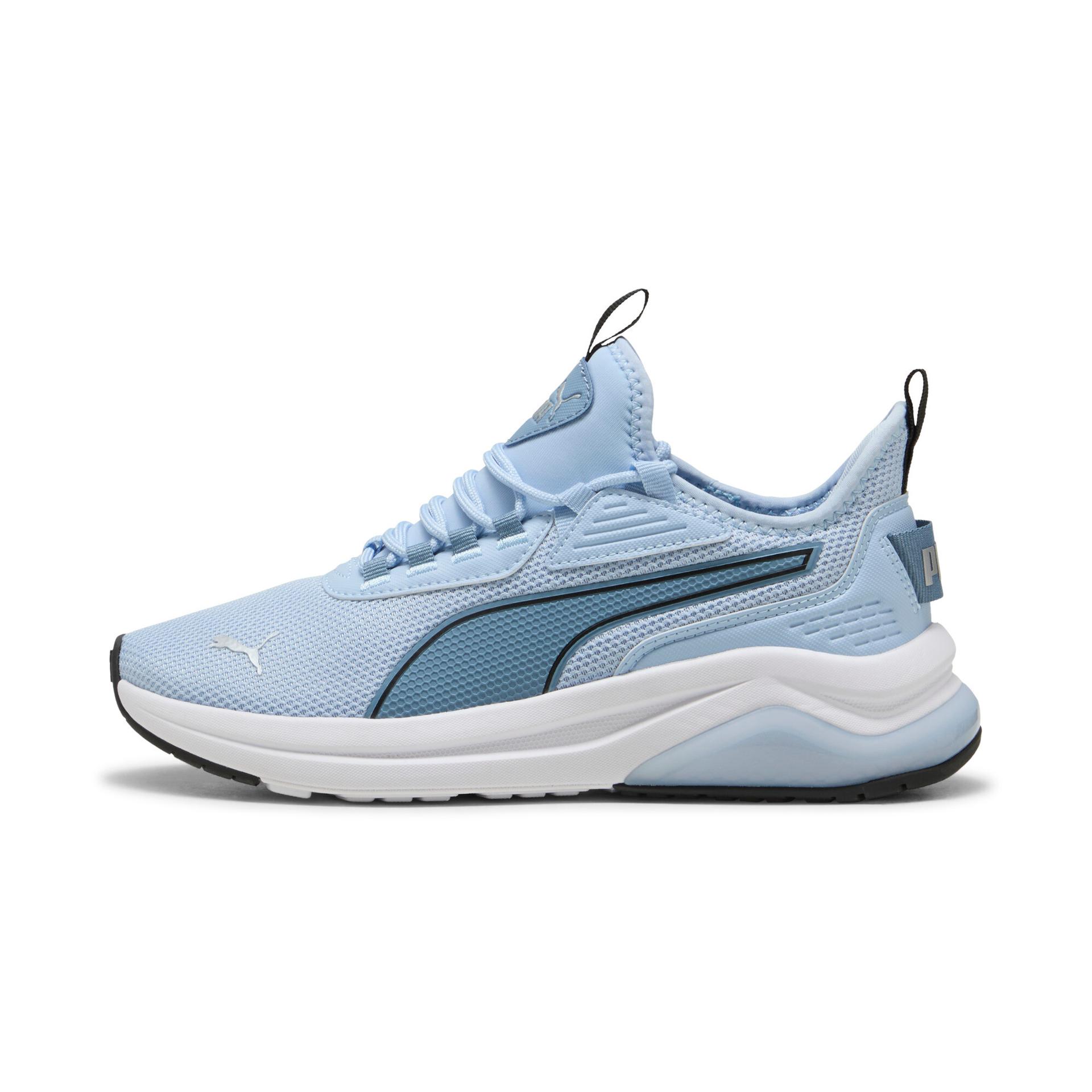 puma amplifier women's sneakers in blue, size 10