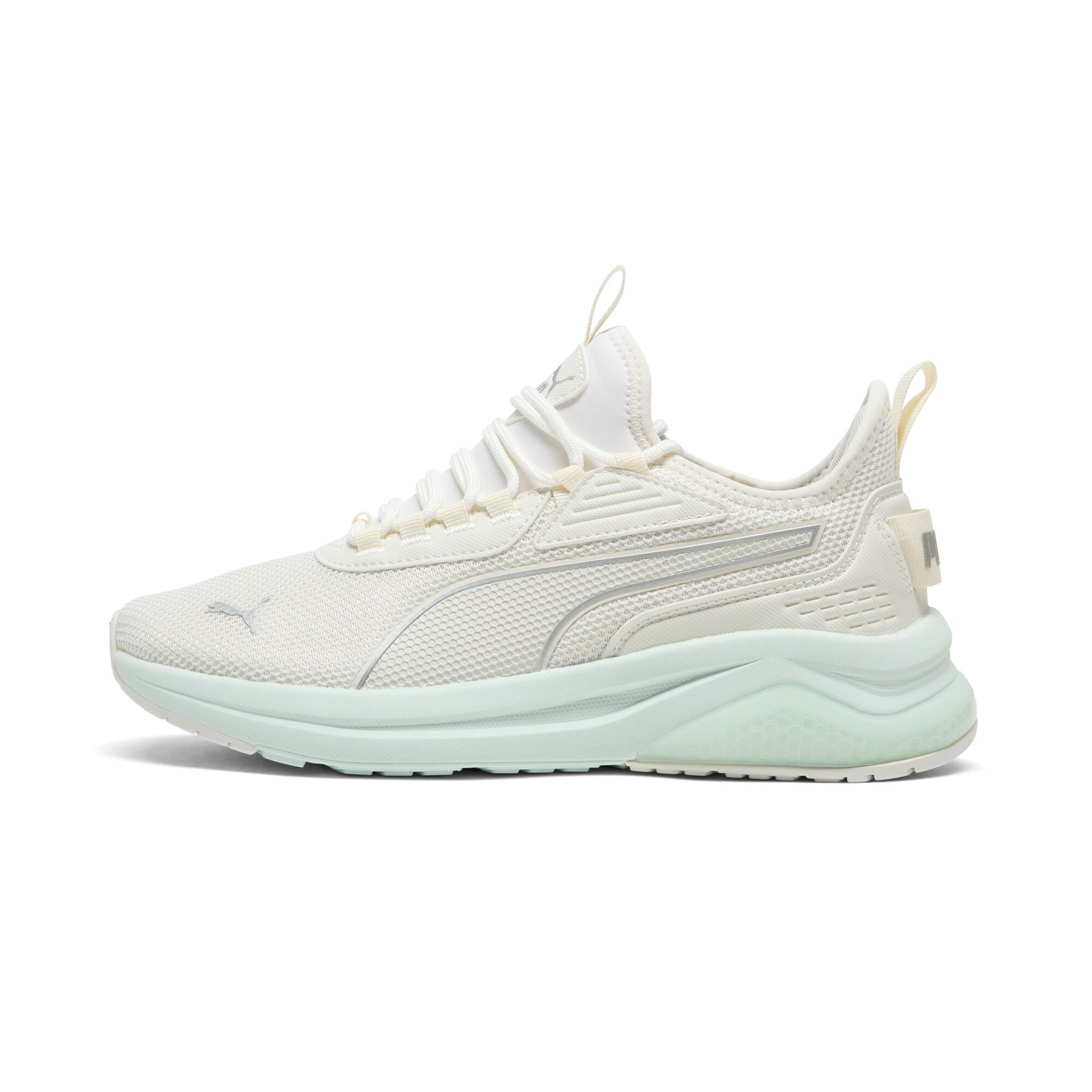 puma amplifier women's sneakers in grey, size 10.5