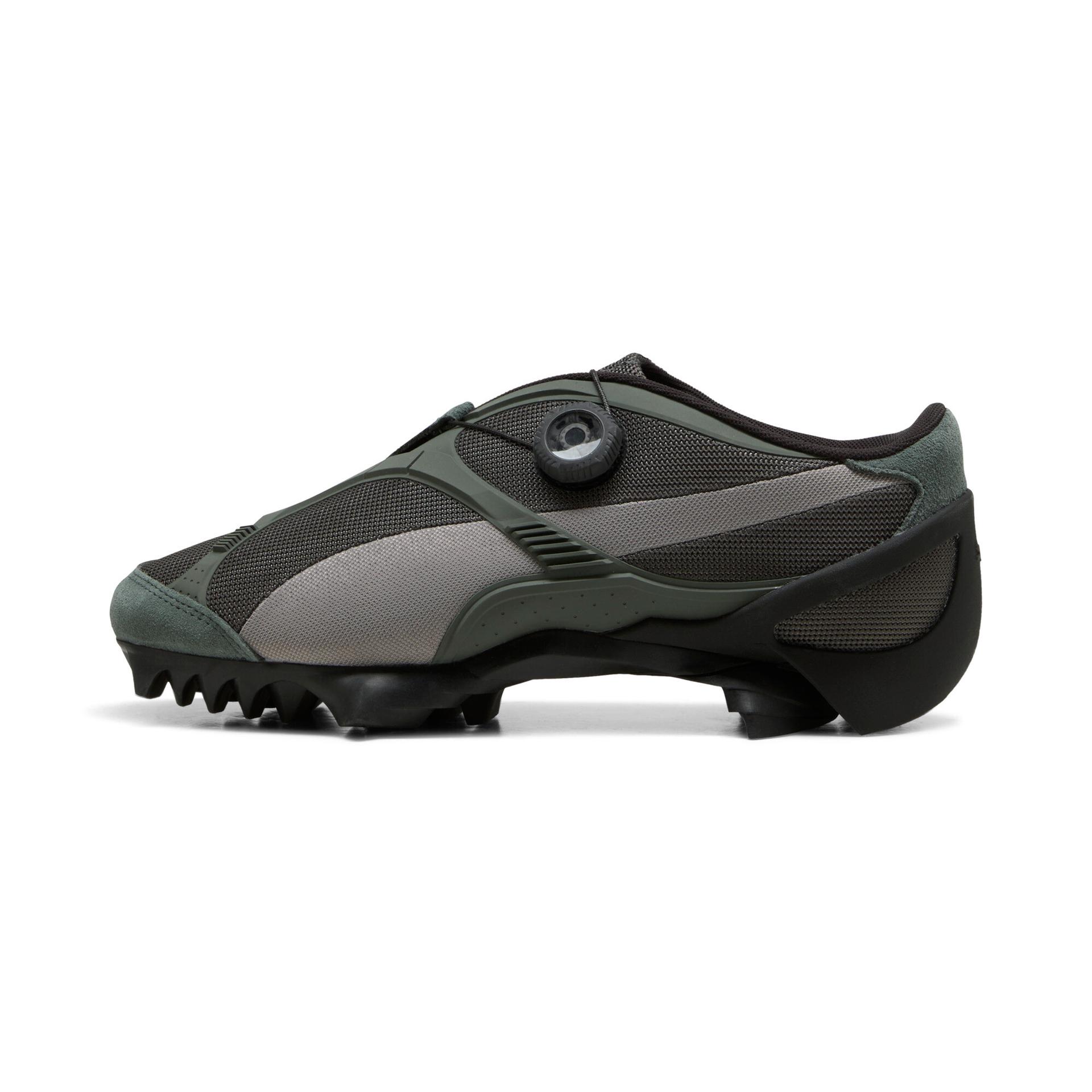 puma beisser disc sneakers in grey, size 14