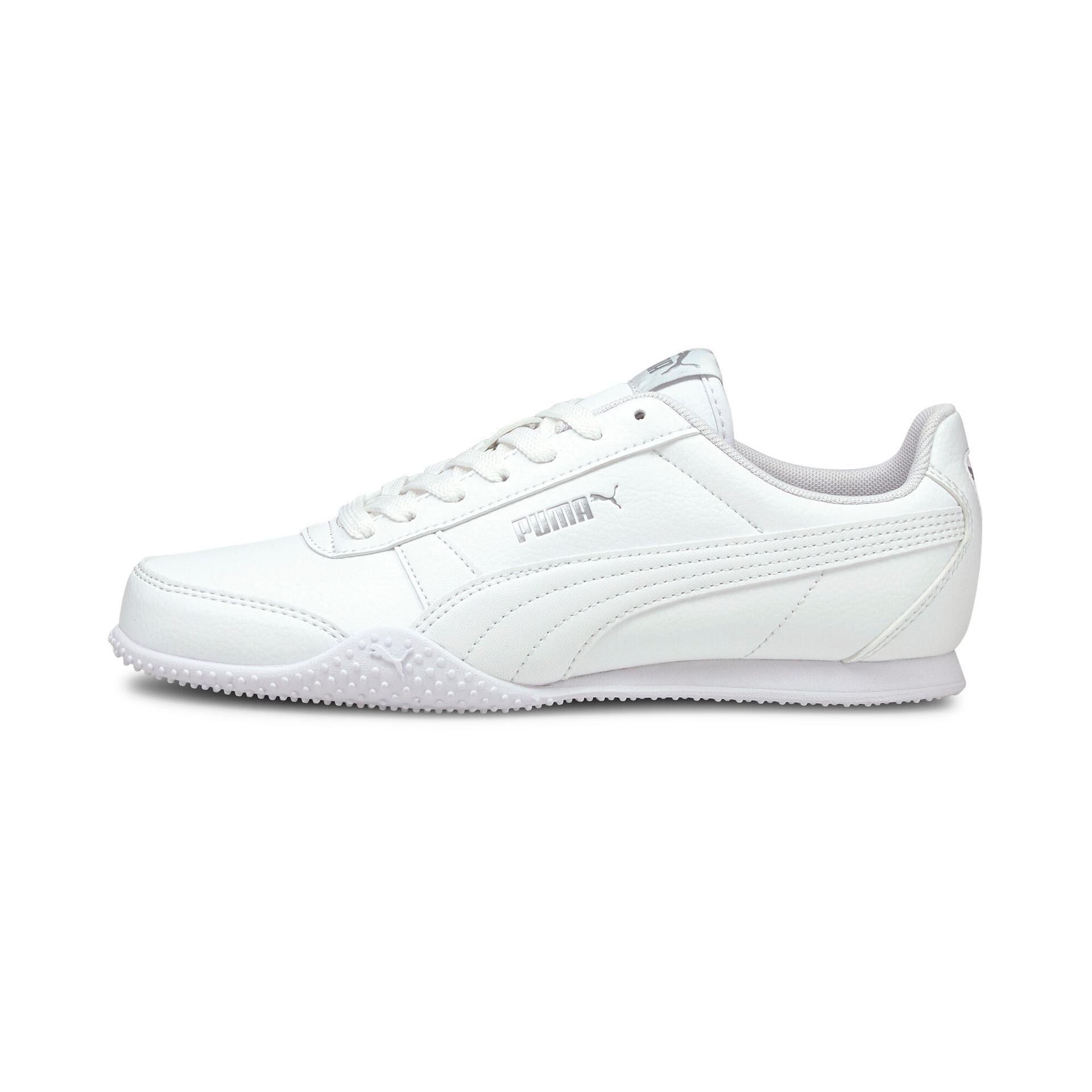 puma bella women's sneakers in white, size 10.5