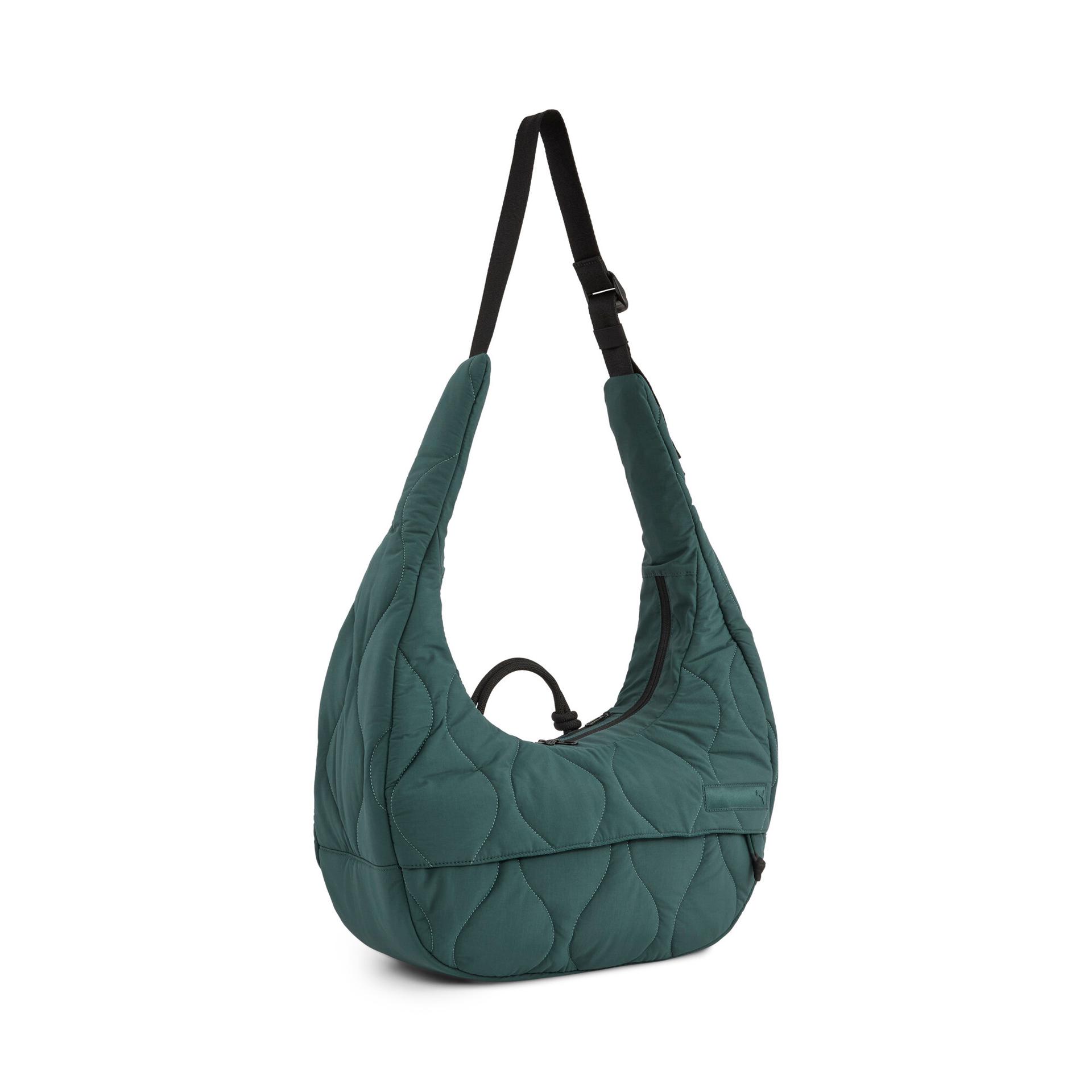 puma beyond labels crossbody bag in green