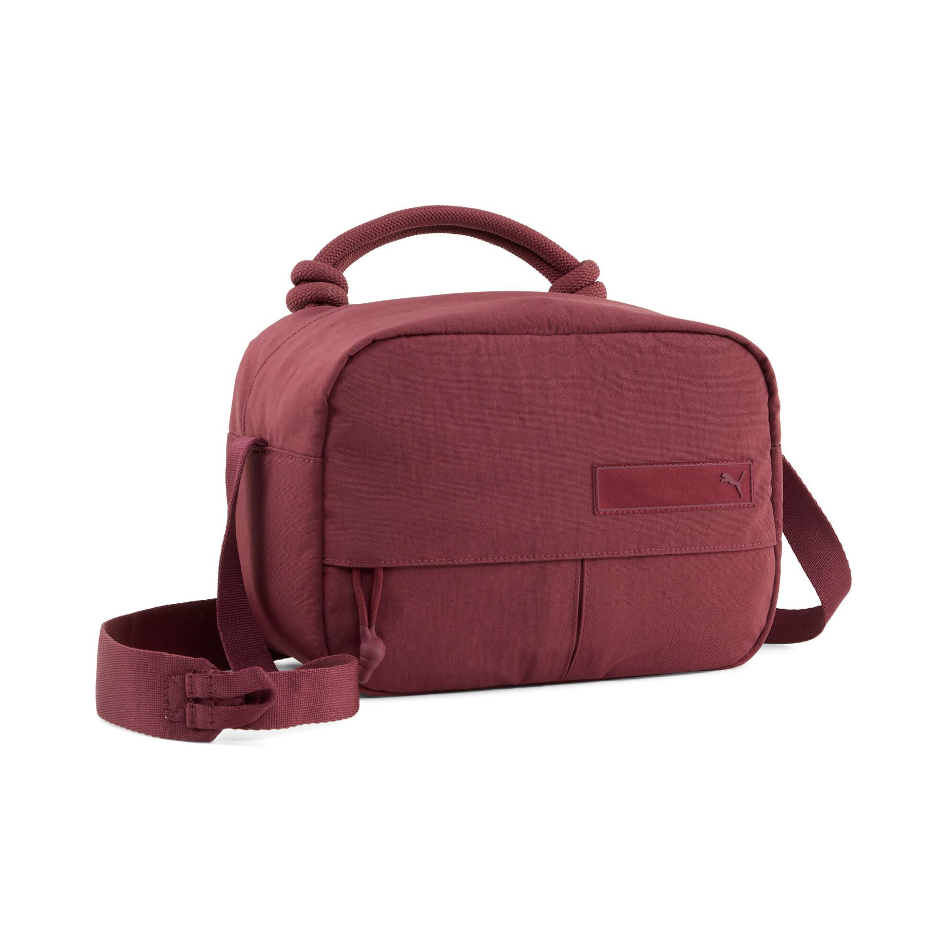 puma beyond labels crossbody bag in red