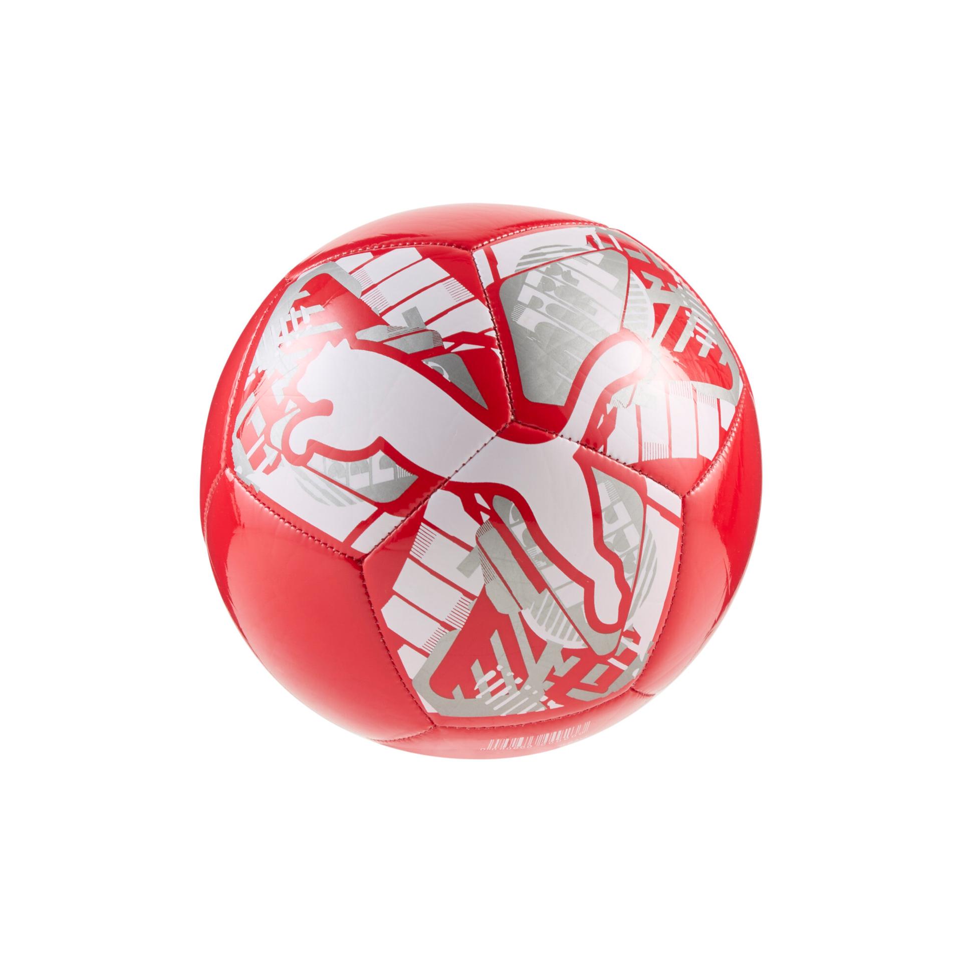 puma big cat mini soccer ball in red