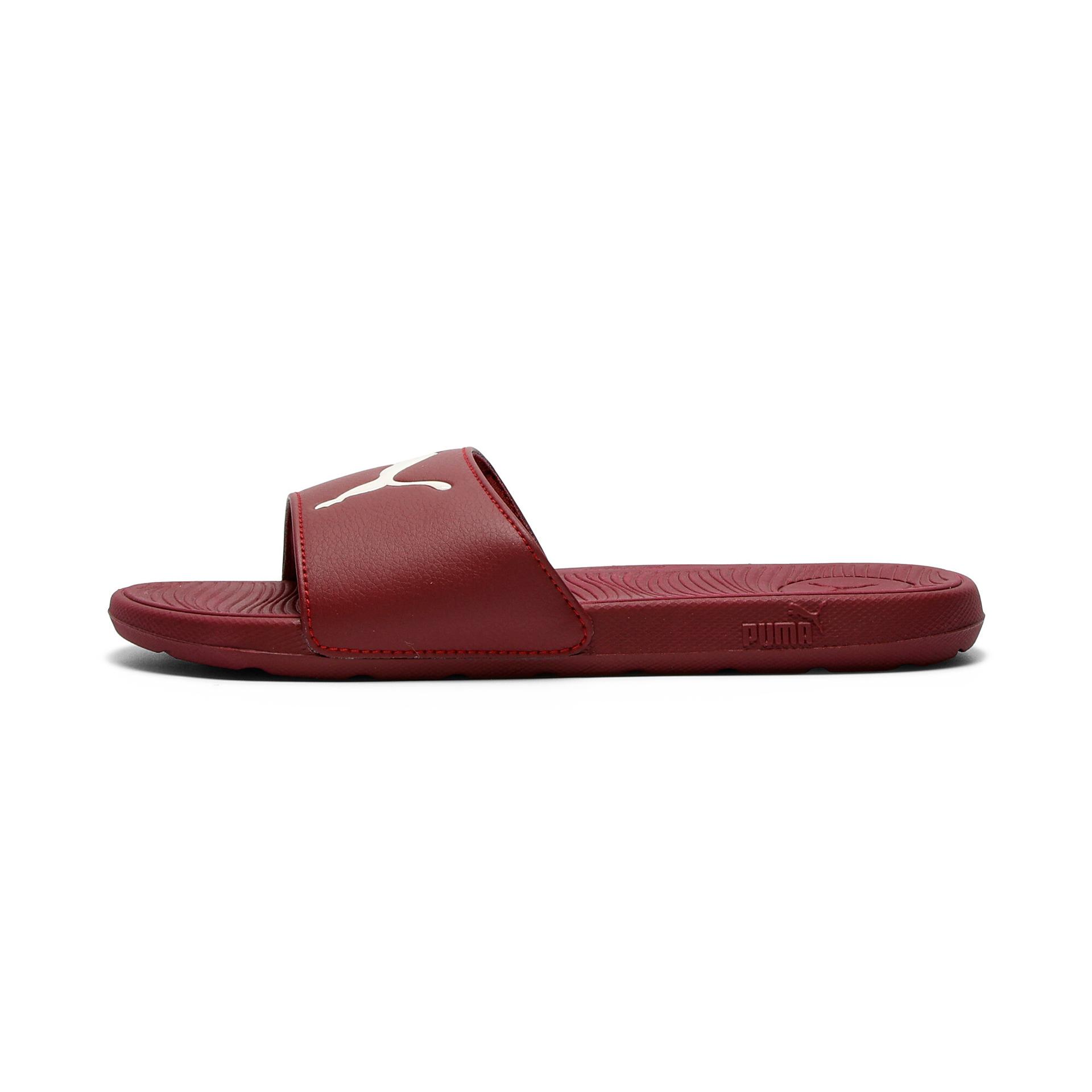 puma cool cat 2.0 sport women's slides in red, size 12