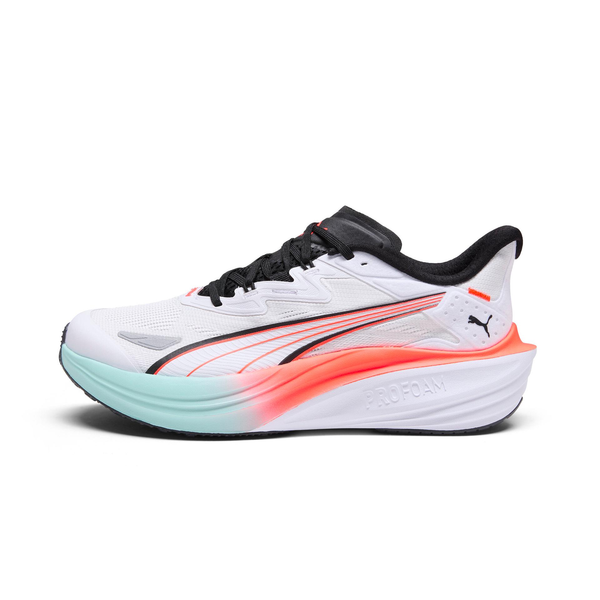 puma darter pro tech women's sneakers in white, size 7