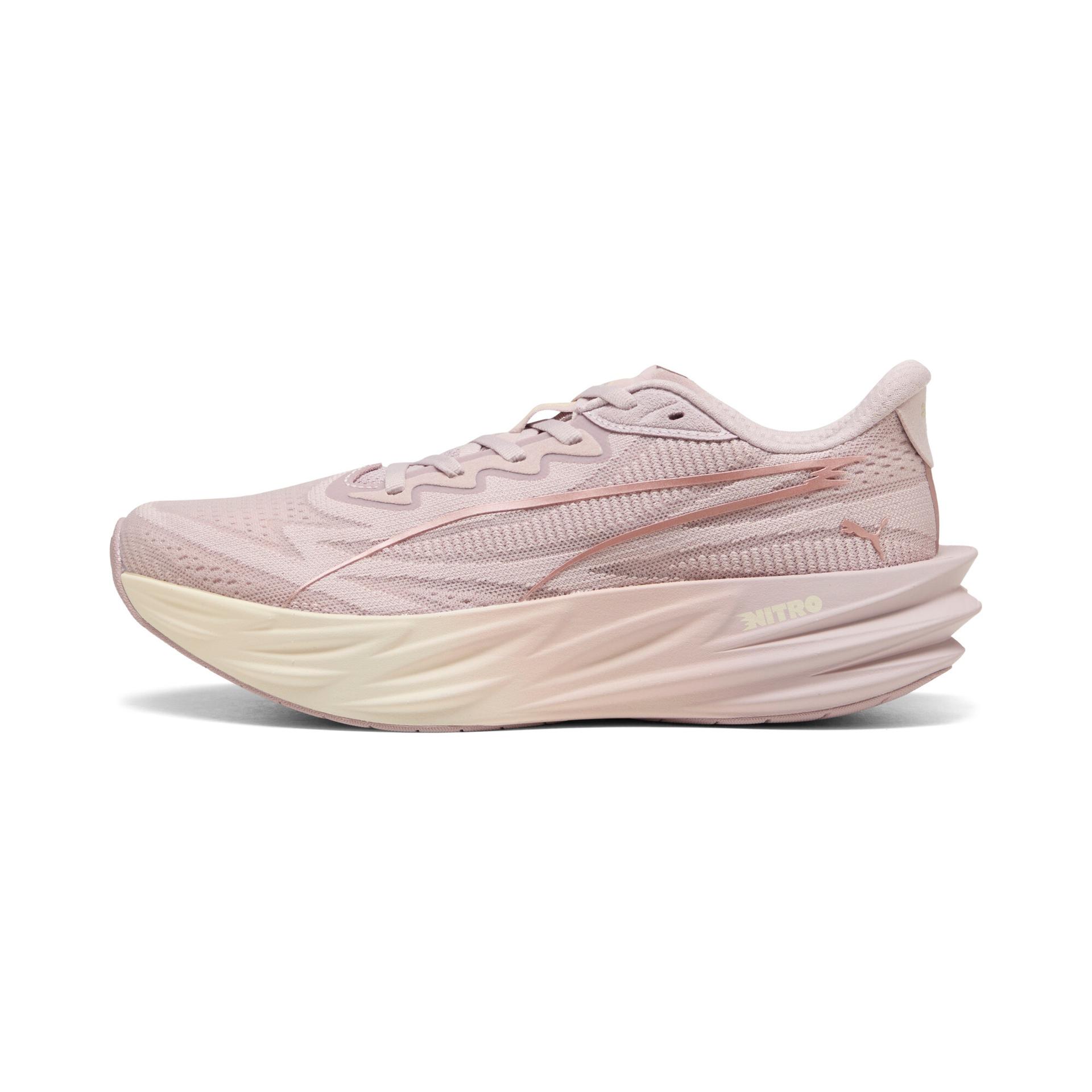 puma deviate pure nitroâ¢ women's running shoes in pink, size 8.5