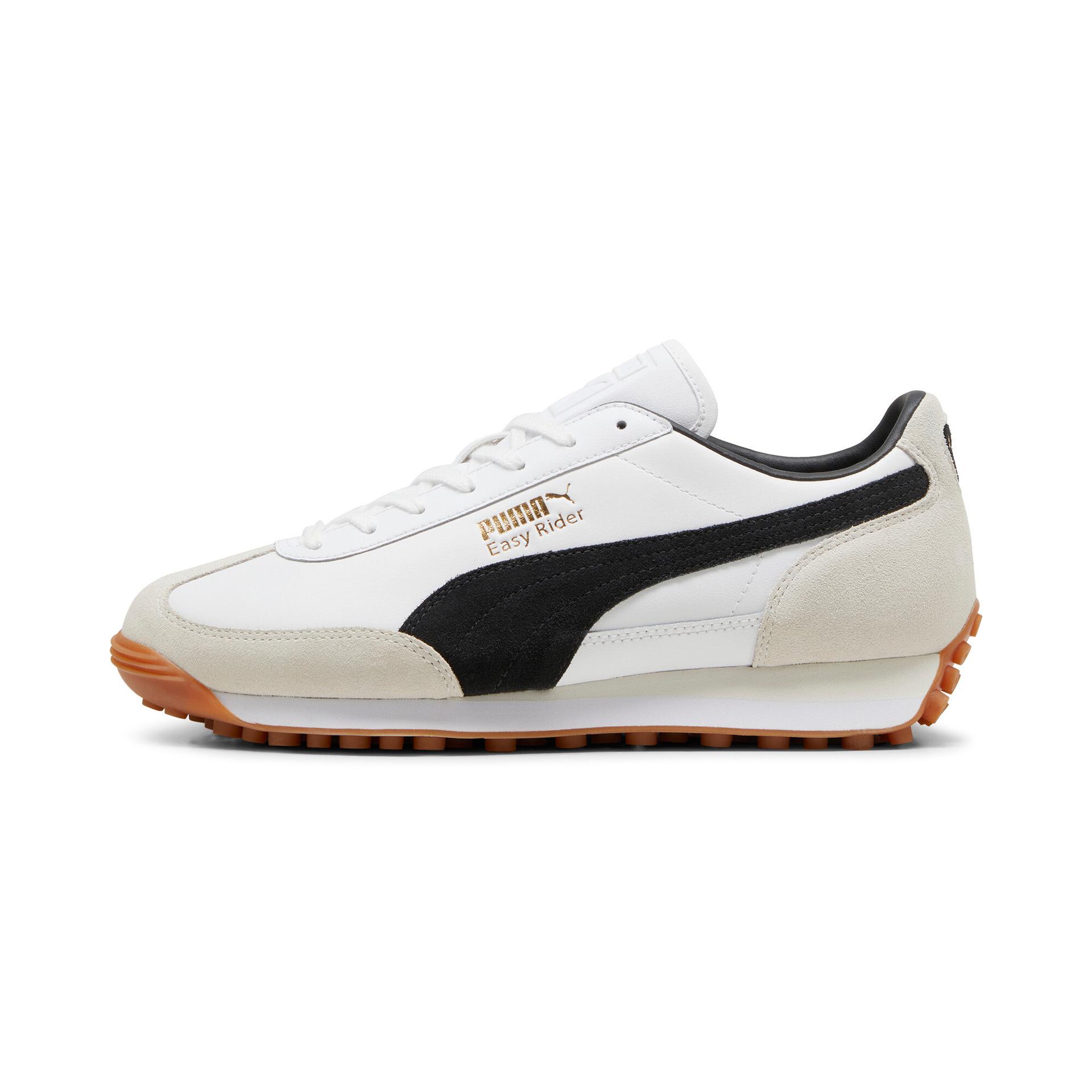 puma easy rider mix sneakers in white, size 9.5