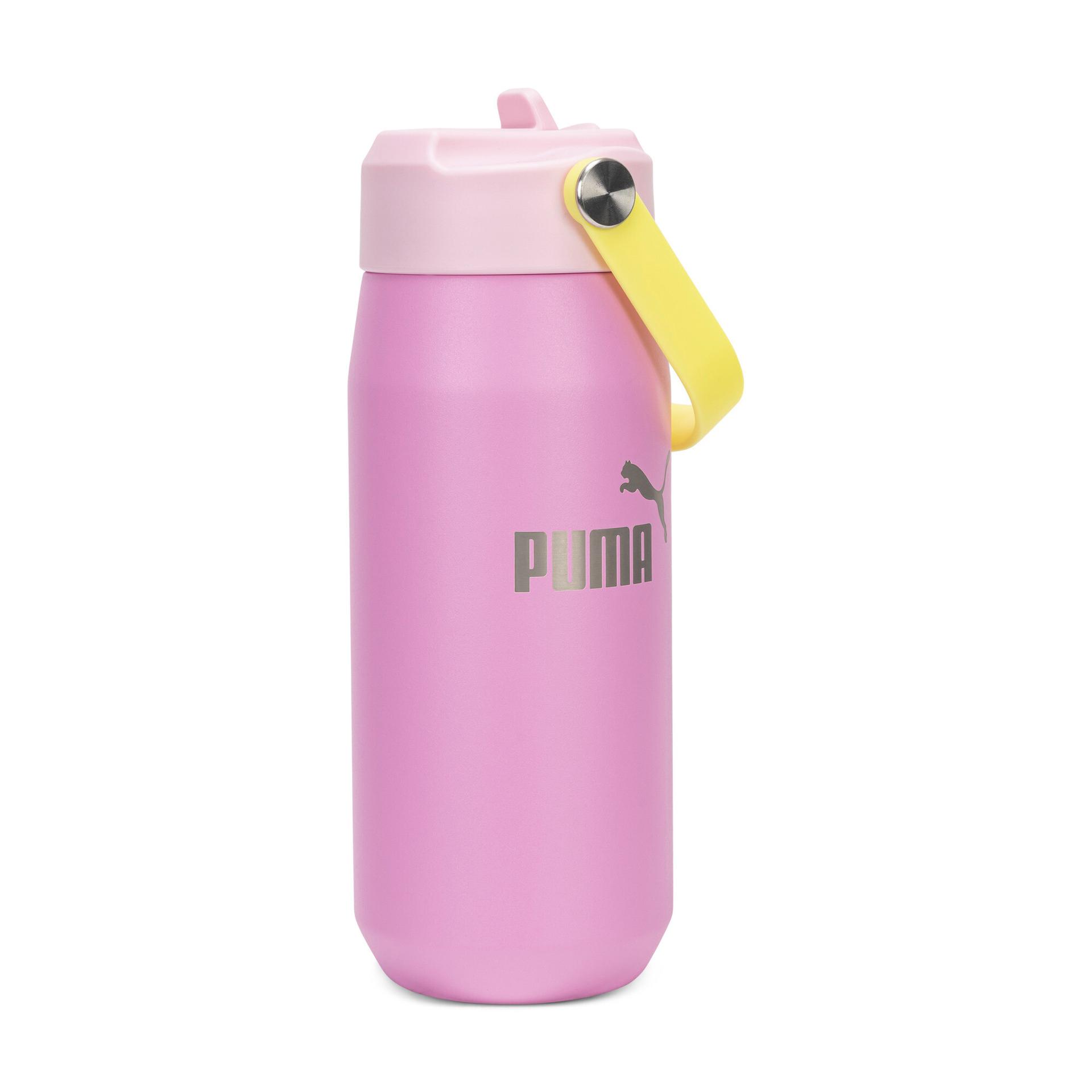 puma elate flip top water bottle 18 oz in pink