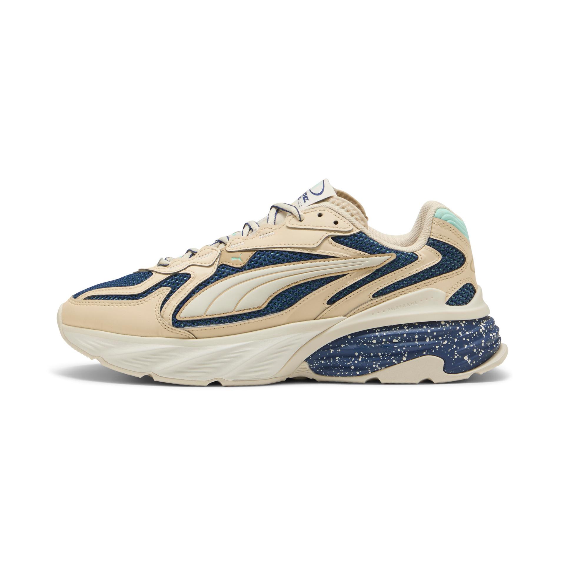 puma fade sneakers in beige, size 14