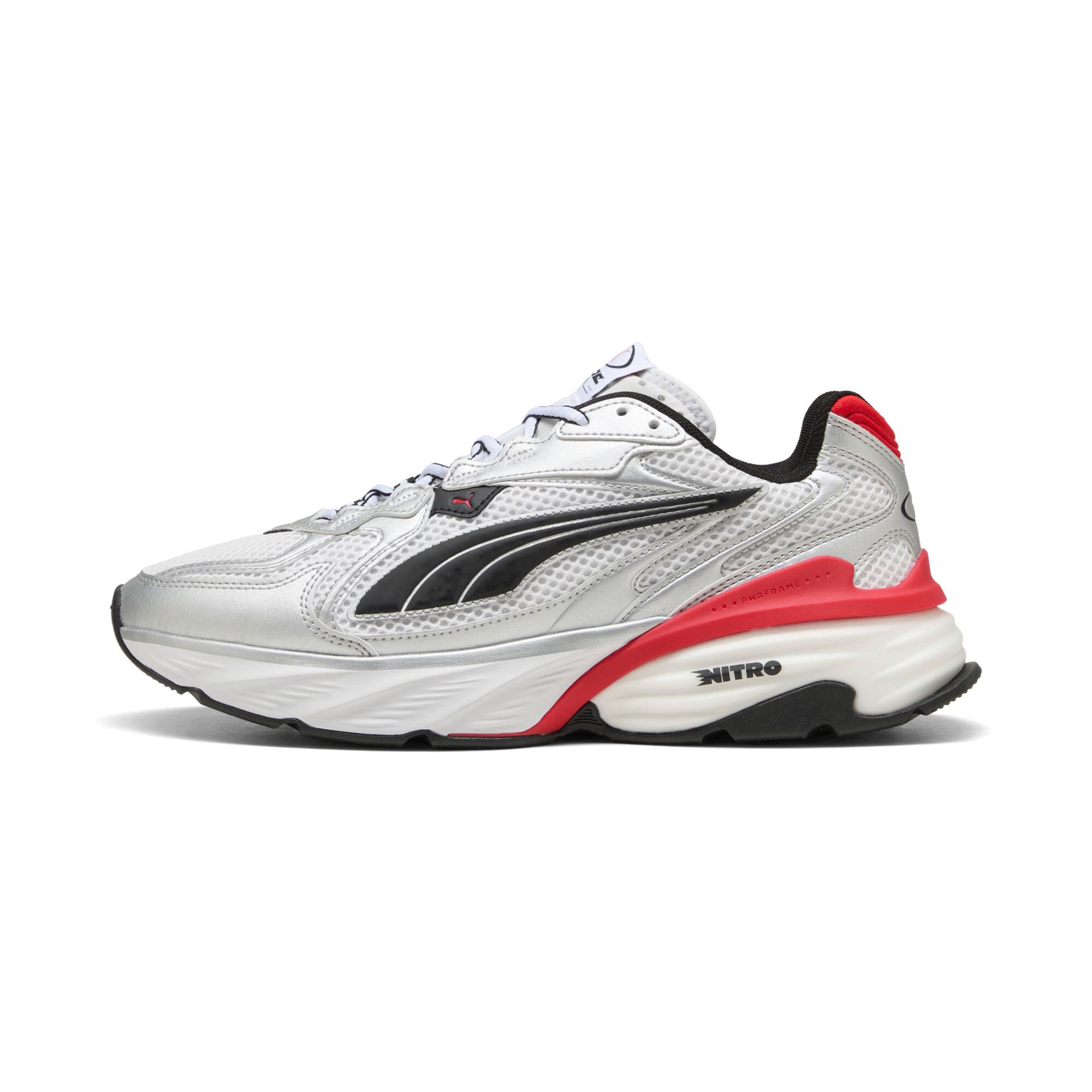 puma fade sneakers women in metallic, size 7.5