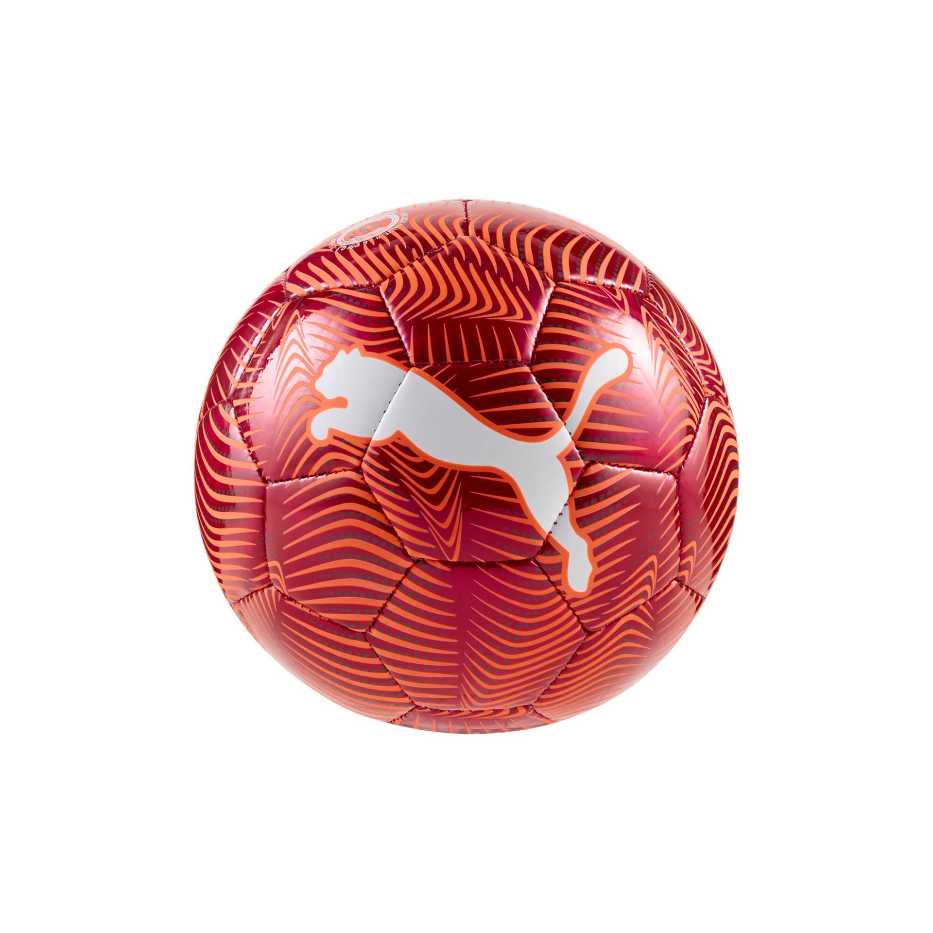 puma final graphic mini soccer ball in red