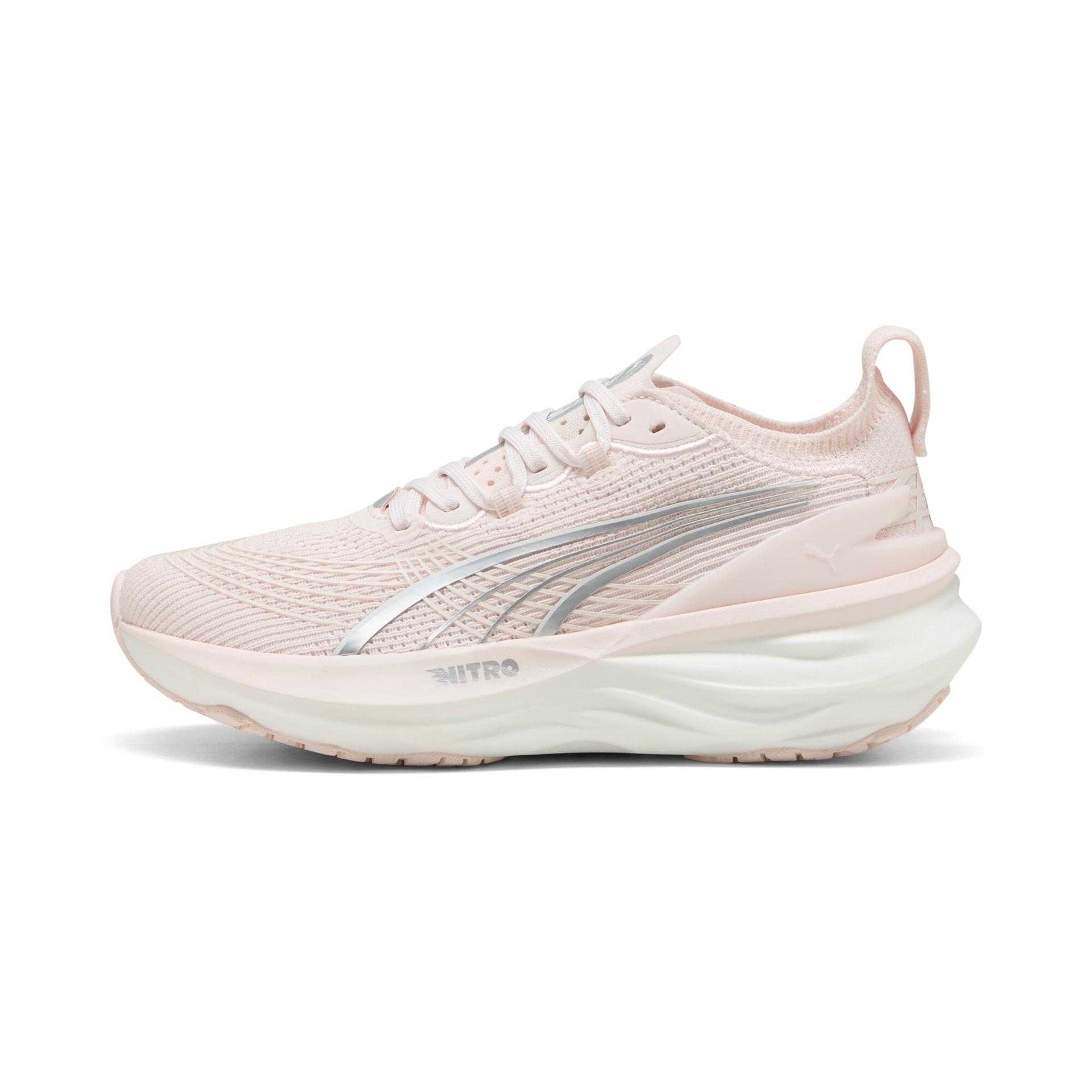 puma foreverrun nitroâ¢ 2 women's road running shoes in pink, size 10