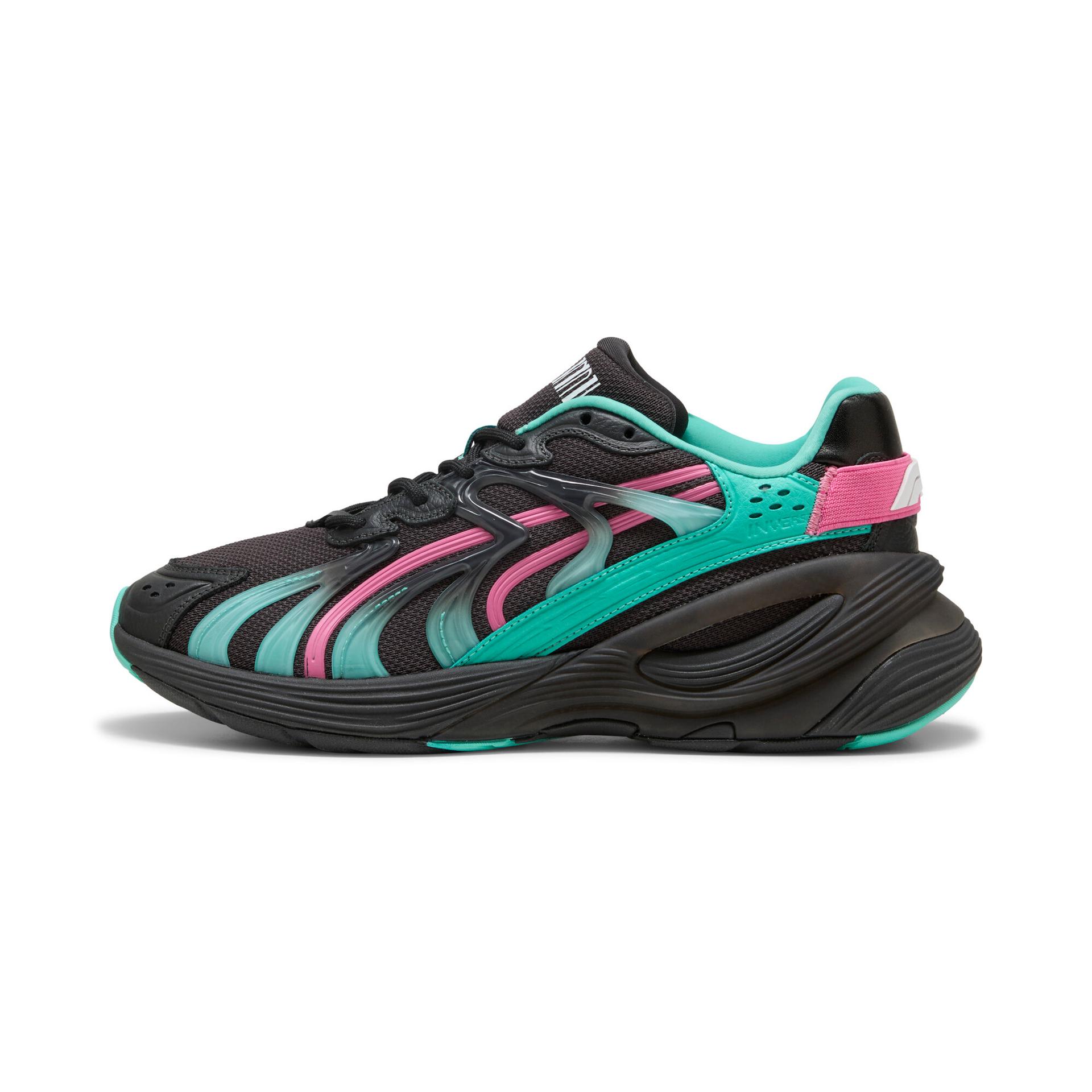 puma formula 1â® miami inverse sneakers in grey, size 6